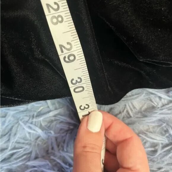 Fashion Nova Always Bubble Velvet Micro Mini Dress - Black Size S - Picture 8 of 9